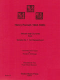 Purcell, Henry % Minuet & Courante (score & parts) - FL/OB/BSN