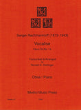 Rachmaninoff, Sergei % Vocalise, op. 34, #14 - OB/PN