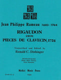 Rameau, Jean-Philippe % Rigaudon (score & parts) - WW5