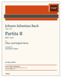 Bach, J.S. % Partita II, BWV 1004 (Oguey)(score & parts) - OB/EH