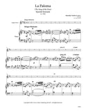 Yradler, Sebastian % La Paloma (Song of the Dove - EH/PN