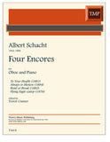 Schacht, Albert % Four Encores - OB/PN