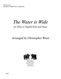 Weait, Christopher % The Water is Wide - OB/PN or EH/PN