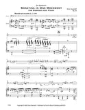 Banzhoff, Drew % Sonatina in One Movement - BSN/PN