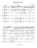 Albinoni, Tomaso % Sinfonia (score & parts) - DR CHOIR