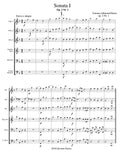 Albinoni, Tomaso % Sonata, op. 2, #1 (score & parts) - DR CHOIR