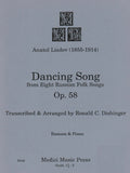 Liadov, Anatoli % Dancing Song from "Eight Russian Folk Songs" - BSN/PN