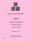 Purcell, Henry % March from 'Harpsichord Suite #5" - BSN/PN