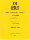 Bach, J.S. % Polonaise from "Third Orchestral Suite" - BSN/PN