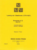 Beethoven, Ludwig van % Romanze in G Major Op 40 - BSN/PN