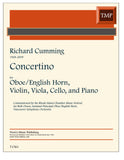Cumming, Richard % Concertino - OB&EH/VLN/VA/VC/PN