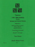 Collection % Twelve 17th & 18th Century Duets V1 (performance score) - 2OB