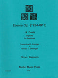 Ozi, Etienne % 14 Duets (performance score) - OB/BSN