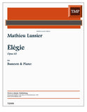 Lussier, Mathieu % Elegie, op. 60 - BSN/PN (PDF)