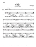 Lussier, Mathieu % Elegie, op. 60 - BSN/PN