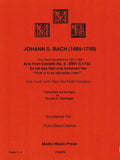 Bach, J.S. % Now Is To Us Salvation Come (score & parts) - FL/OB/CL