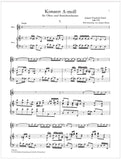 Fasch, Johann Friedrich % Concerto in a minor - OB/PN (Basso Continuo)
