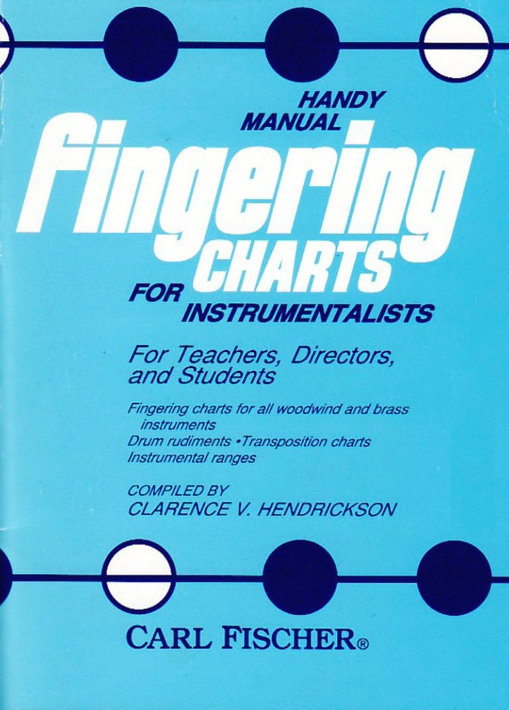 Fingering Charts for All Instruments - BOOK - Trevco Music