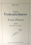 Vodenitcharov, Yassen % Three Pieces - OB/PN