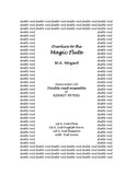 Mozart, W.A. % Overture to the Magic Flute - 2OB/2EH/2BSN