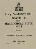 Purcell, Henry % Gavotte from "Harpsichord Suite #5" - OB/PN