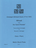 Gluck, Christoph Willibald % Minuet from "Alceste"-OB/PN