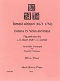 Albinoni, Tomaso % Sonata in c minor - OB/PN