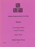 Bach, W.F. % Grave - OB/PN