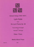 Grieg, Edvard % Lyric Suite, op. 68 - OB/PN