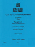 Gottschalk, Louis Moreau % Caprice (1869) Pasquinade-OB/PN