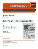 Fucik, Julius % Entry of the Gladiators (score & parts) - WW5 (PDF)