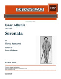 Albeniz, Isaac % Serenata (Glickman) (score & parts) - 3BSN (PDF)