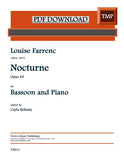 Farrenc, Louise % Nocturne, op. 49 (Bellamy) - BSN/PN (PDF)