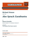 Strauss, Richard % Also Sprach Zarathustra (score & parts) - BSN ENSEMBLE (PDF)