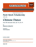 Tchaikovsky, Pyotr Ilyich % Chinese Dance from "The Nutcracker" (score & parts) - 4BSN (PDF)