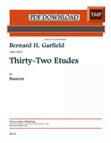 Garfield, Bernard % Thirty-Two Etudes - BSN (PDF)