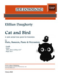 Daugherty, Elillian % Cat and Bird (sc/parts) - FL/BSN/PN/PERC (PDF)