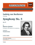 Beethoven, Ludwig van % Symphony #5 (Schulz) (score & parts) - 5BSN or 3BSN/2CBSN (PDF)