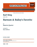 King, Karl % Barnum and Bailey's Favorite (score & parts) - 4BSN (PDF)