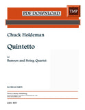 Holdeman, Chuck % Quintetto (score & parts) - BSN/STG4 (PDF)