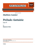 Lussier, Mathieu % Prelude-fantaisie, op. 59 - SOLO BSN (PDF)