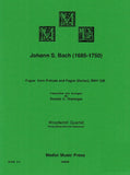 Bach, J.S. % Fugue from "Prelude & Fugue" BWV 538 (score & parts) - WW4