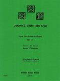 Bach, J.S. % Fugue from "Prelude & Fugue" BWV 547 (score & parts) - WW4
