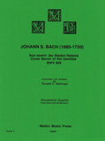 Bach, J.S. % Nun komm der Heiden Heiland BWV 659 (score & parts - WW4