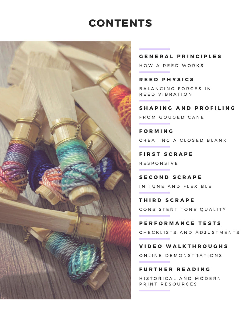 Reed Making - BSN METHOD - Trevco Music