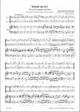 Boismortier, Joseph Bodin de % Sonata in g minor, op. 21, #1 (score & parts) - 2BSN/BC or 3BSN