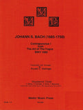 Bach, J.S. % Contrapunctus I from "The Art of the Fugue" BWV1080 (score & parts) - WW8
