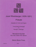 Rheinberger, Josef % Prelude (score & parts) - WW5