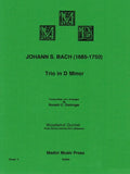 Bach, J.S. % Trio in d minor (score & parts) - WW5