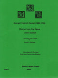 Handel, Georg Friedrich % Chorus from "Julius Caesar" (score & parts) - WW5